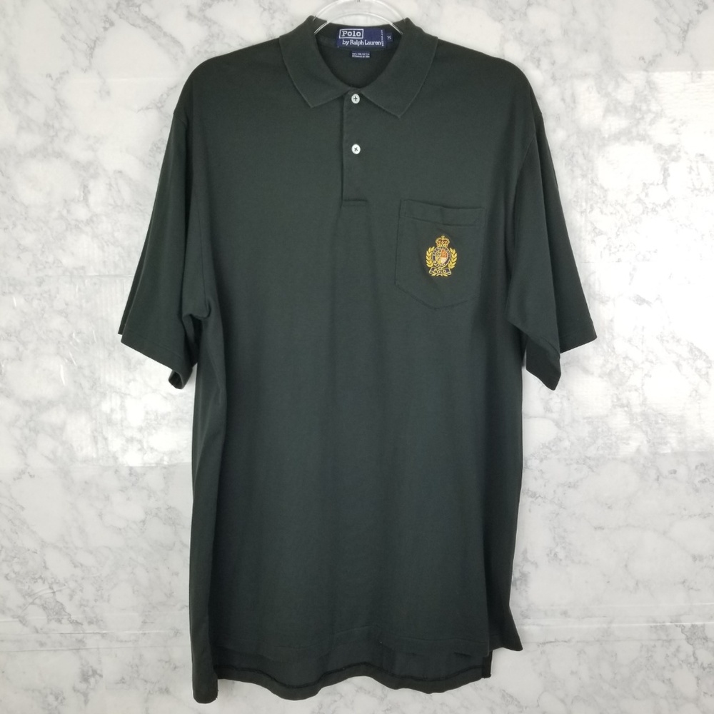 Polo Ralph Lauren Shirt size Medium Black Logo